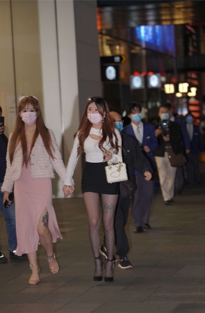 通勤风与粉色系