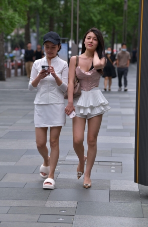 双层百褶裙 23-05-05