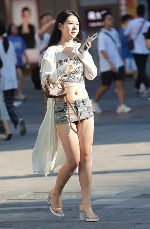 性感街拍短裙shaofu