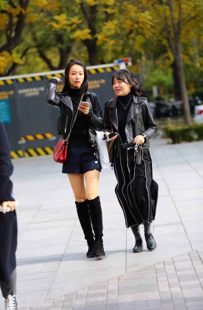 长靴美女
