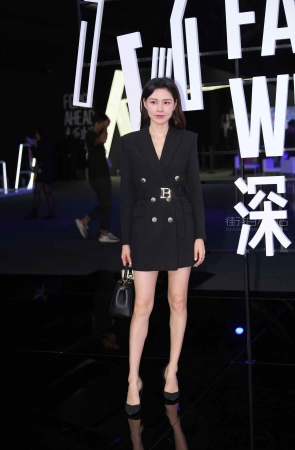 时装周的美女