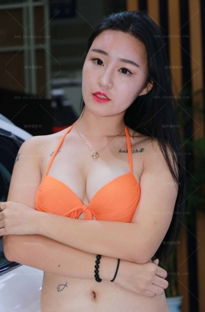 车展比基尼模特【套图➕视频】 5P