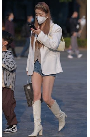 玩手机的妹子(146P)