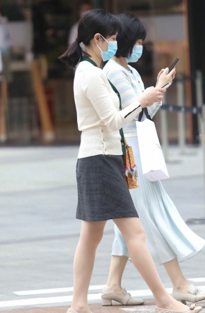 诱惑肉丝街拍短裙shaofu
