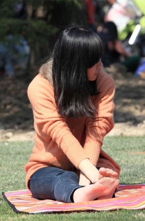 No656 既然MM动作含蓄，那就来些超精细足底特写