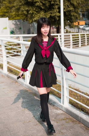 小透明DK模拍活力美术生JK美少女【套图+视频】