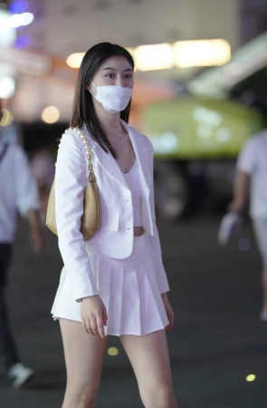 青春动人白色百褶裙 [91P-1.51GB]