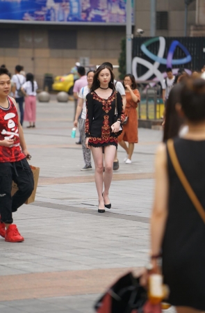 大长腿，中国风