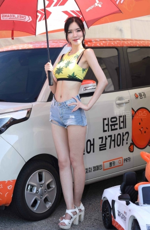韩国车模