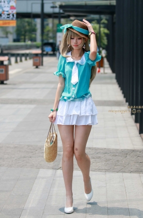 制服长腿的诱惑