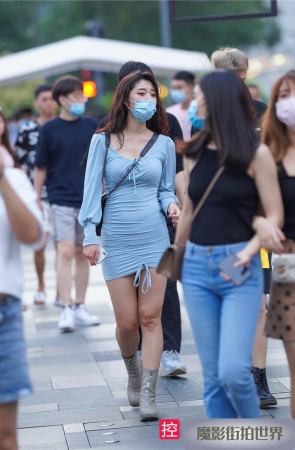 蓝裙美眉MJ1545[278M]