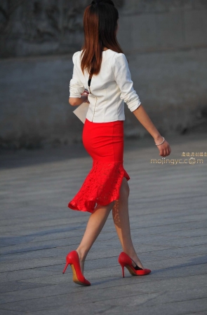 2016-09-22包臀红裙妹妹31张