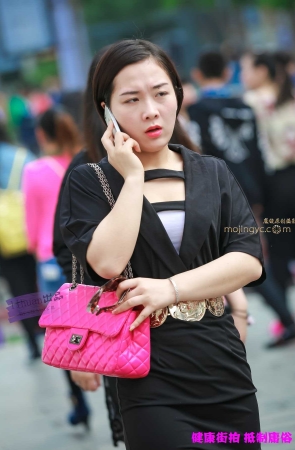 李欢原创--------黑色一步裙（18P）