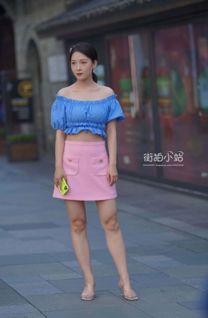 粉色