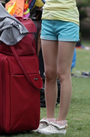 No413 两组长丝开餐，首发不露脚也要给大家看一眼的美少女