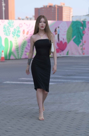 性感小蛮腰、裹身裙美女