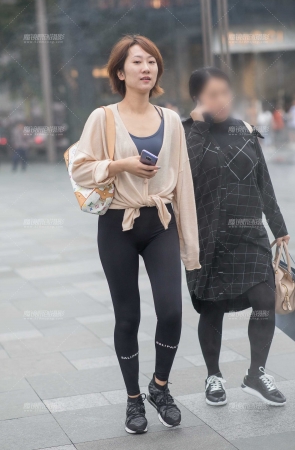 紧身运动裤