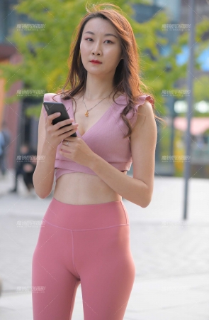 瑜伽裤美女