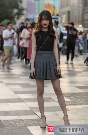 短裙高跟美女3A614[917M]