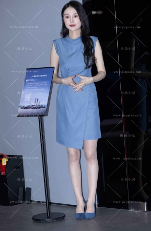 蓝裙蓝色高跟肉丝~ [20P]