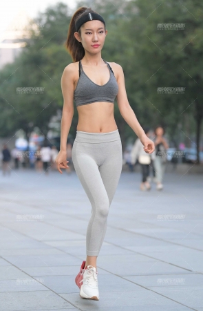 瑜伽裤美女