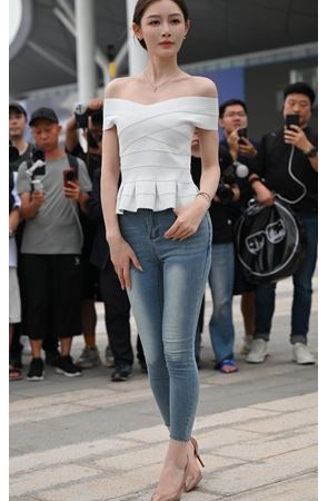 紧身牛仔裤美女(149P)