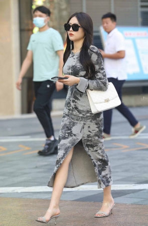 好身材开叉裙shaofu