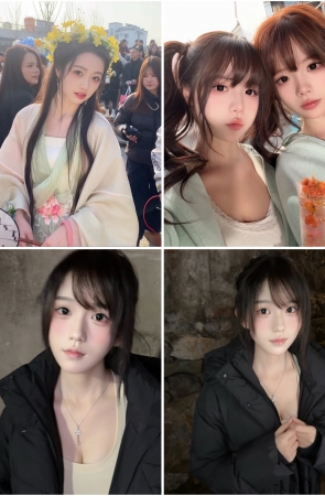 第130期：抖音主播【林惊语】155部短视频合集，视频时长00:23:01，大小391MB