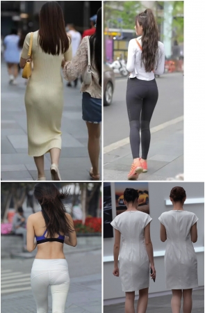 第73期：抖音主播【小枫街拍】119部短视频合集，视频时长00:25:48，大小934MB