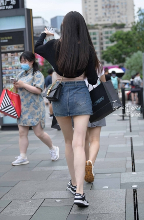 22717-6+103超短牛仔裙美女 20P
