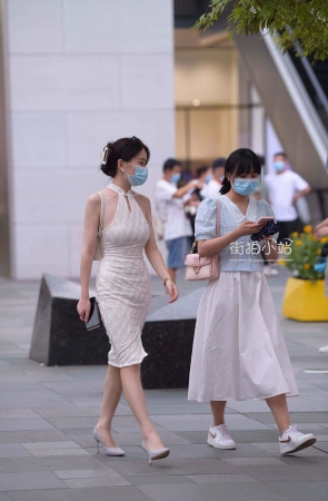 高跟美女