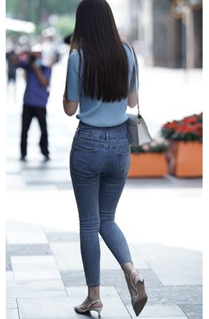 紧身牛仔裤(117P)