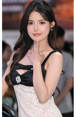 气质美腿车模(103P)