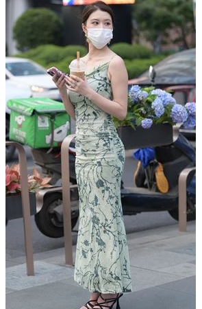 裹身长裙美女(54P)