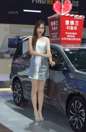车展短裙靓模