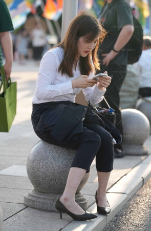 重庆车展篇-熟女制服长裤高跟要加分112P 10P