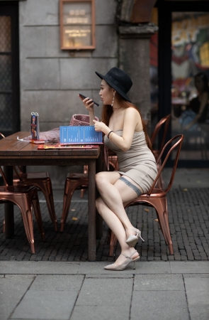 漂亮的白嫩小姐姐