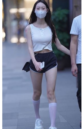 漂亮的短裤女友(117P)