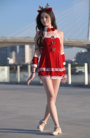 一始街拍作品  圣诞美眉 [1644P8V-38.0GB]