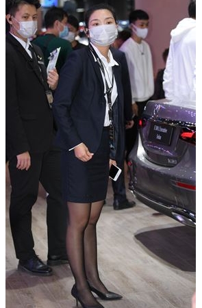 黑丝制服美女(18P)