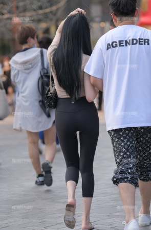 黑色瑜伽裤女士