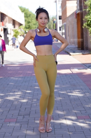 kaine模拍作品  浅黄色瑜伽裤美女 [992P15V-39.0GB]