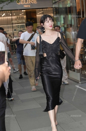 野蛮女友蝴蝶结小吊带裙/231104-1-52 14P