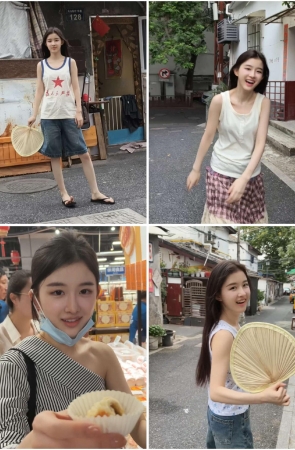 第104期：抖音主播【我是Panda】123部短视频合集，视频时长00:33:15，大小527MB