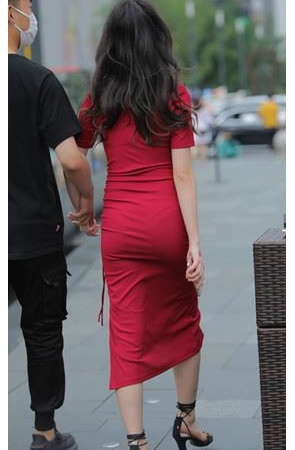 红色长裙小姐姐(41P)