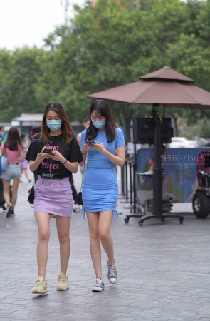 有气质的蓝色群小姐姐
