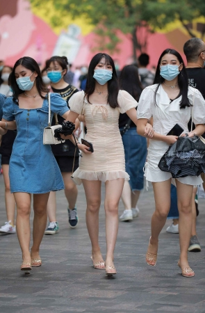 都是时尚美女