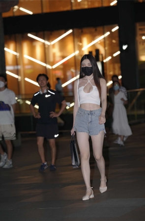 性感交叉镂空露背美背