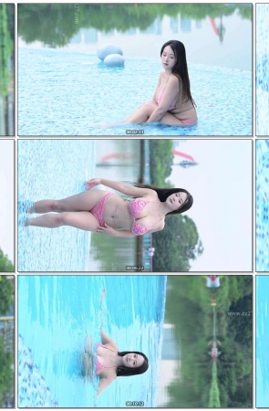 橙子摄影  朵朵粉色泳衣 [MP4-10.6GB]