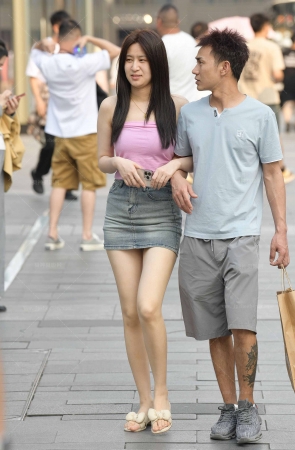 夏季纯色牛仔裙*240619-7-44 14P